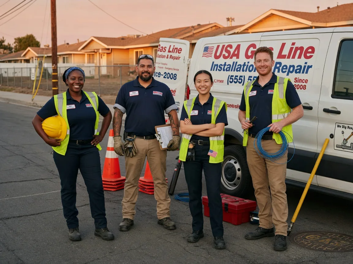 Gas Line Installation company in Fittstown, OK